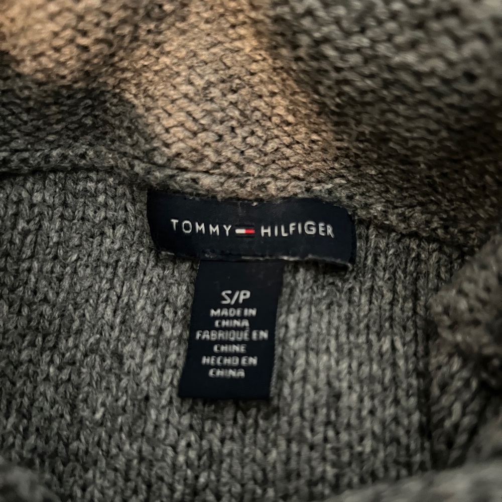 Tommy Hilfiger 3/4 Sleeved Cowl Turtleneck Sweater Dress S/P - Picture 2 of 9